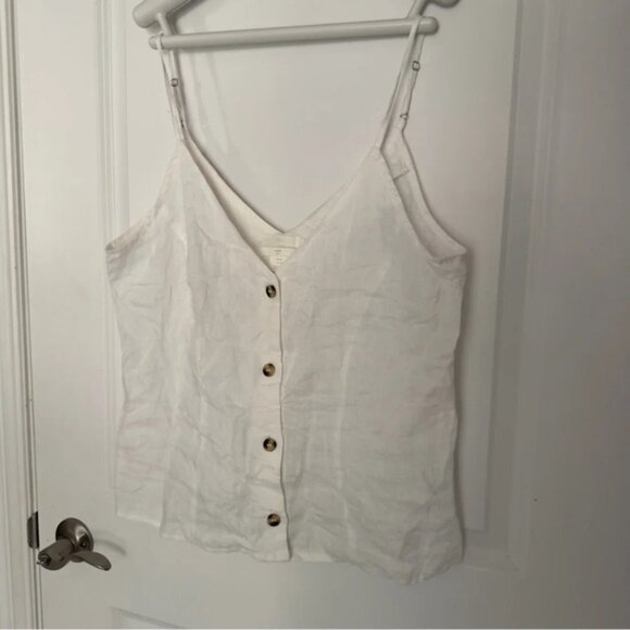 H&M linen top size M - Picture 2 of 8